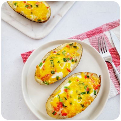 Easy Breakfast Baked Potato Recipe