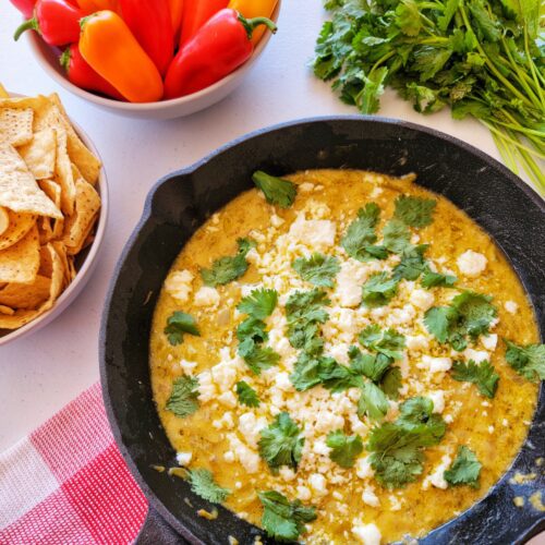 Mexican food blog easy queso recipe