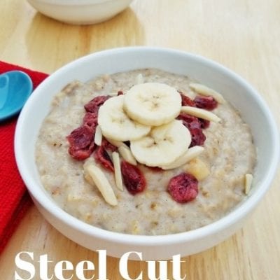 Easy Steel Cut Oats in the Rice Cooker Recipe