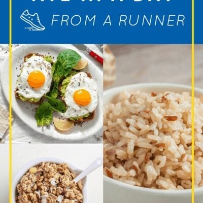 What I Eat In A Day – for Runners