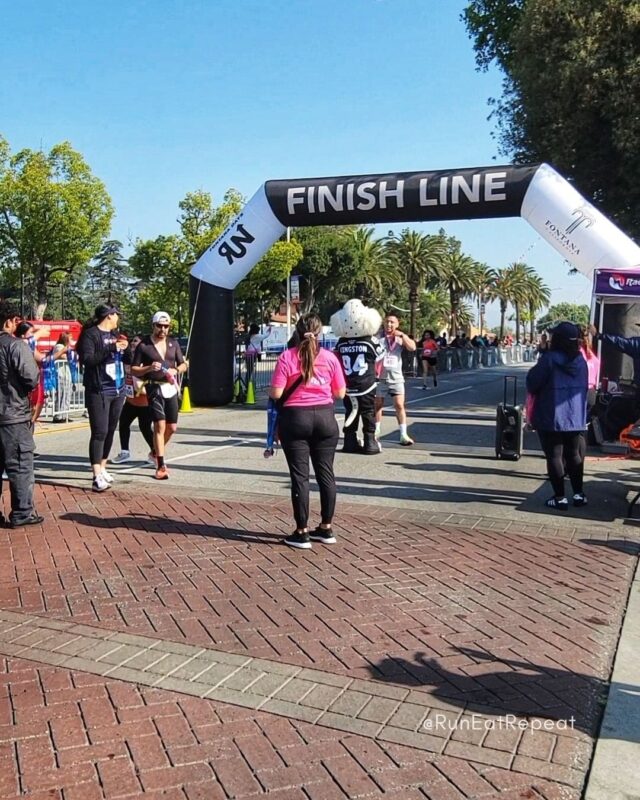 Fontana Half Marathon Race Recap RunEatRepeat.com