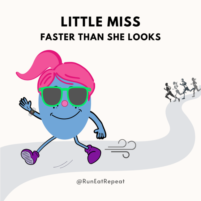 Lil Miss Runner @RunEatRepeat Instagram meme