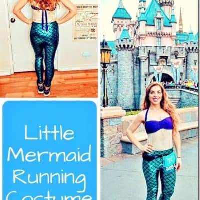 Little Mermaid Running Costume Details