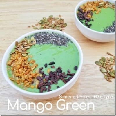 ManGo Green Smoothie Bowl Recipe: