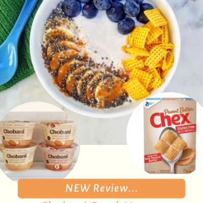 New Chobani Yogurt with Almond Butter & Cashew Butter