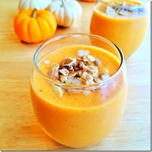 Pumpkin Pie Protein Shake Recipe healthy (800x800)