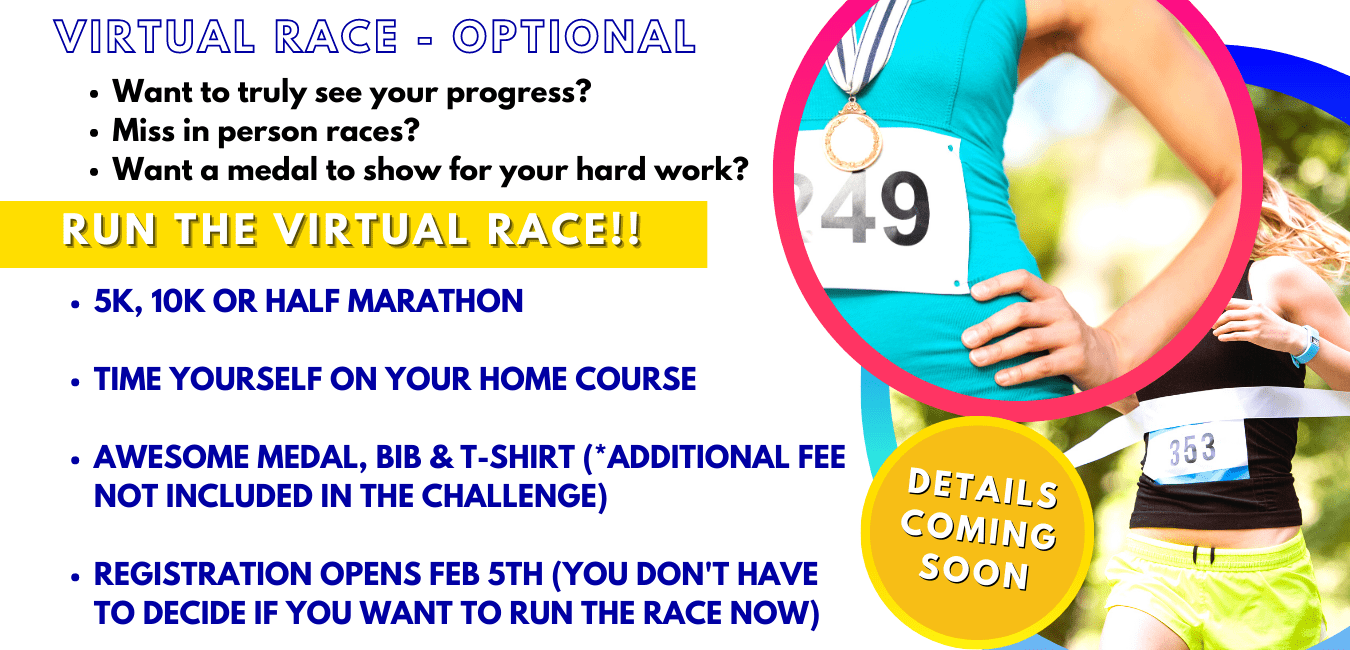 Running Challenge Virtual Race Training Plan