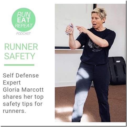 Runner safety tips with self defense expert Gloria Marcott (800x800)