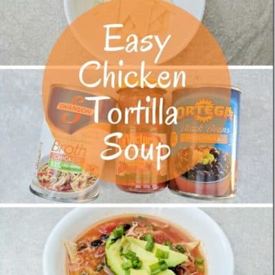 Easy Chicken Tortilla Soup