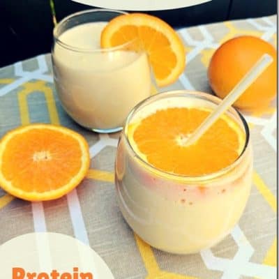 Orange Creamsicle Protein Shake