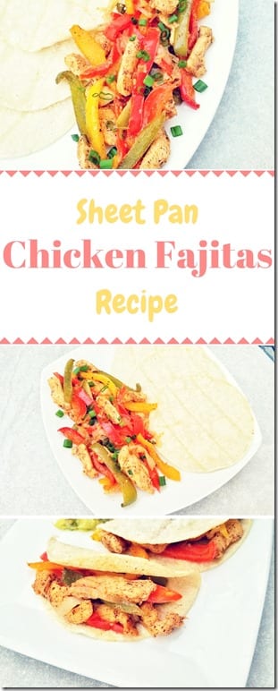 Easy Sheet Pan Chicken Fajitas Recipe